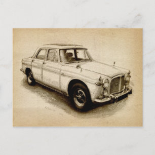 Cartão Postal Rover P5 1968
