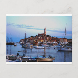 Cartão Postal Rovinj Harbour, Croácia