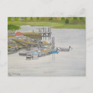 Cartão Postal RowBoatsMenemshaPond