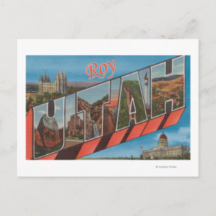 Cartão Postal Roy, UtahLarge - Letra ScenesRoy, UT