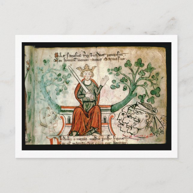 Cartão Postal Royal 20 A11 Richard I (1157-99) (Lion-Hea (Frente)