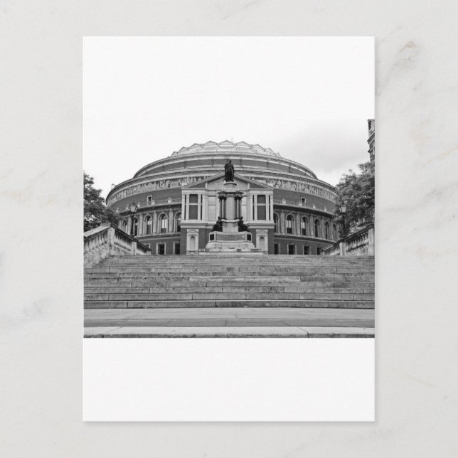 Cartão Postal Royal Albert Hall London (Frente)