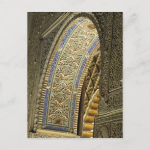 Cartão Postal Royal Alcázar de Sevilha
