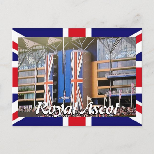 Cartão postal Royal Ascot Diamond Jubilee (Frente)