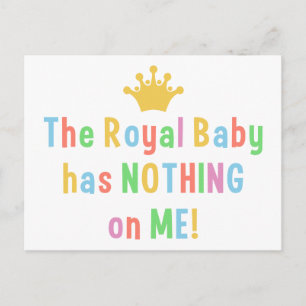 Cartão postal Royal Baby
