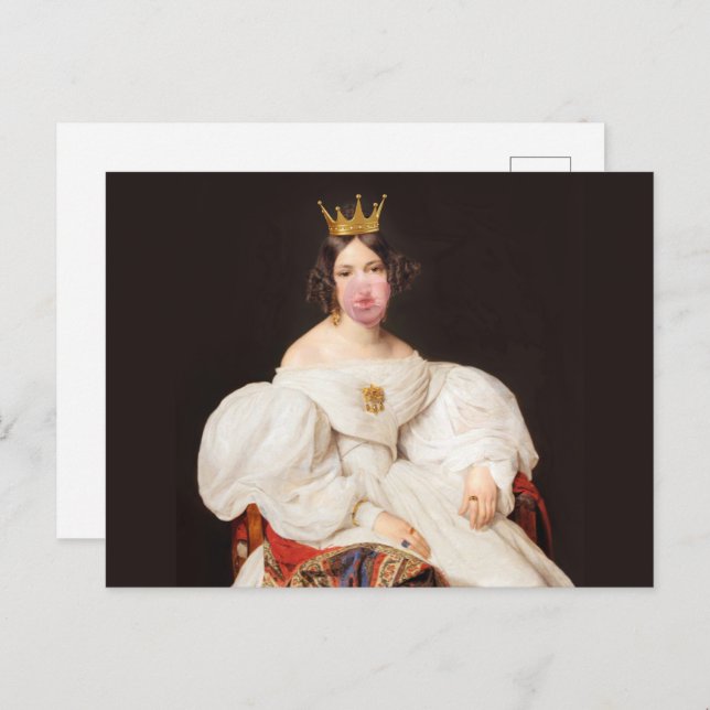 Cartão Postal Royal Bubble Gum Diva (Frente/Verso)