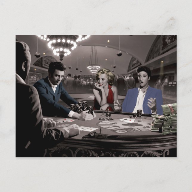 Cartão Postal Royal Flush (Frente)