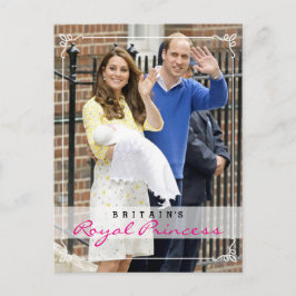 Cartão Postal Royal Princess - William & Kate