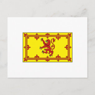 Cartão Postal Royal Standard of Scotland