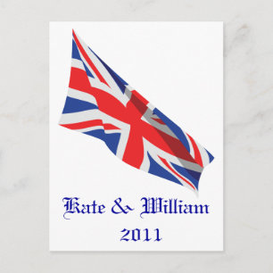 Cartão Postal Royal Wedding /Kate e William