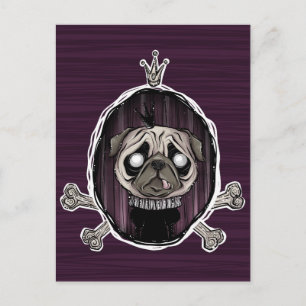 Cartão Postal _royally pugged