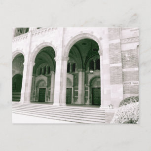 Cartão Postal Royce Hall Black and White