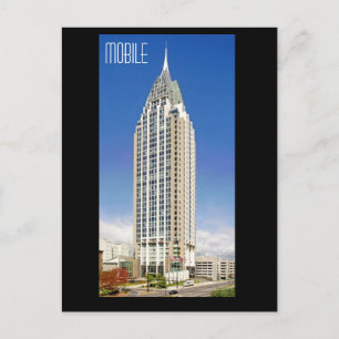 Cartão Postal RSA BattHouse Tower, Mobile, Alabama