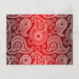 Cartão postal RSVP de Casamento de Paisley White d