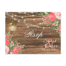 RSVP - Madeira, Lanternas e Flor de Coral