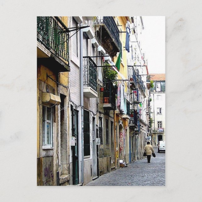 Cartão Postal rua (Frente)