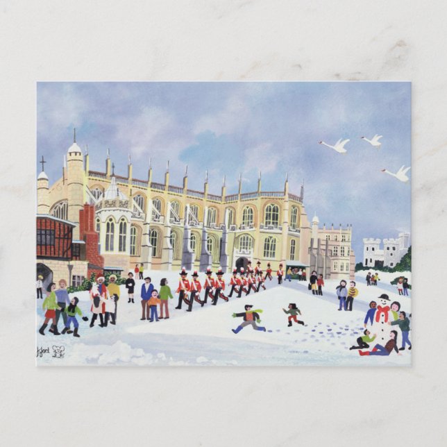 Cartão Postal Rua, a Capela Windsor do George (Frente)