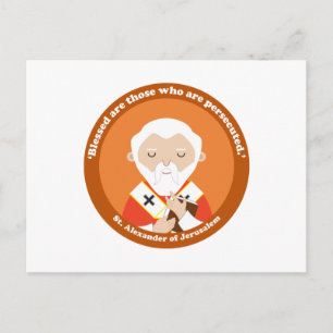 Cartão Postal Rua: Alexandre de Jerusalém