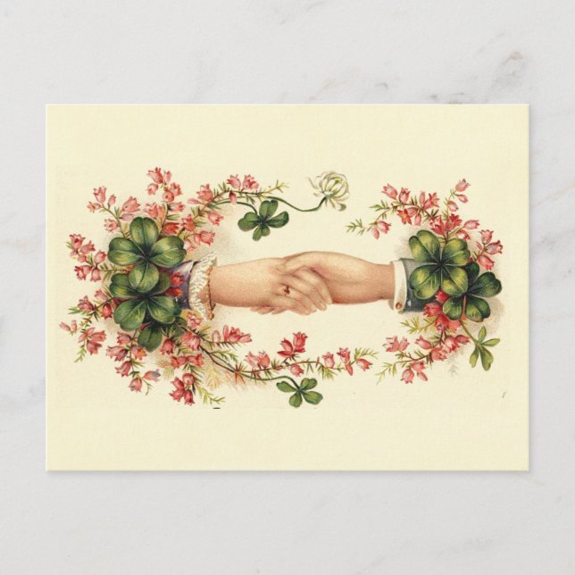 Cartão Postal Rua, aperto de mão de Patrick (Frente)