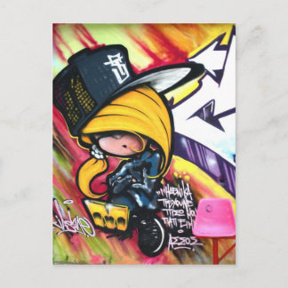 Cartão Postal rua ART