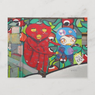 Cartão Postal rua ART