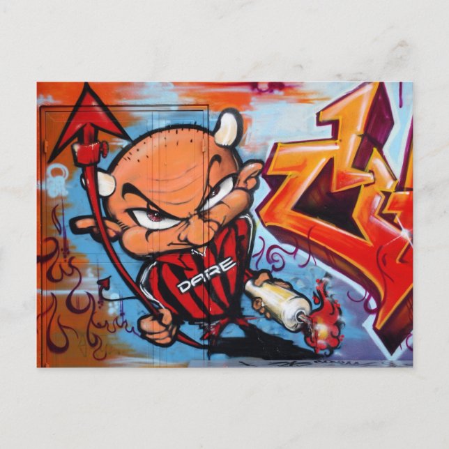 Cartão Postal rua ART (Frente)