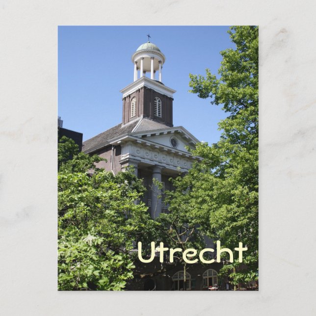 Cartão Postal Rua Augustine Church (Frente)