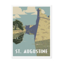 Rua Augustine Florida viagens vintage