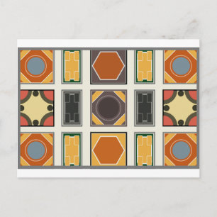 Cartão Postal Rua, Basílica de Peter, Roma inspirada Design Azu