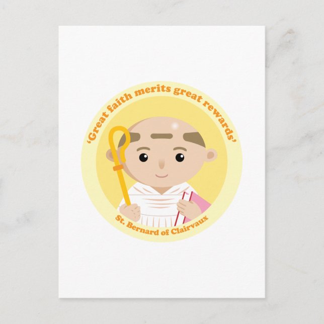 Cartão Postal Rua Bernard de Clairvaux (Frente)