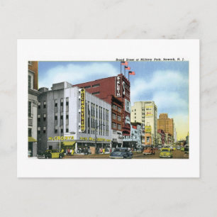 Cartão Postal Rua Broad, Newark, NJ