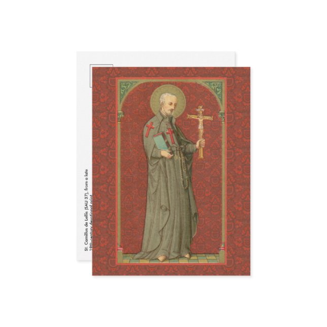 Cartão Postal Rua. Camillus de Lellis (SAU 37) (Frente/Verso In Situ)