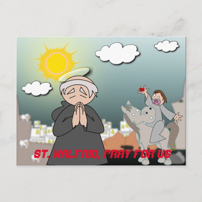 Cartão Postal Rua. Cartão-postal Walfrid (Frente)