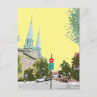 Cartão Postal rua castelnau/rue de castelnau