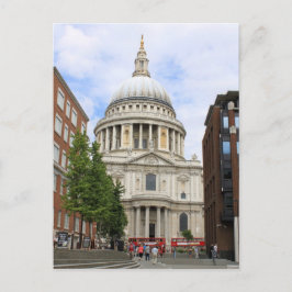 Cartão Postal Rua. Catedral de Paul, Londres