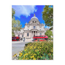Rua.Catedral de Paul Londres, Cartão-postal britân