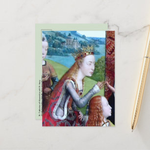 Cartão Postal Rua. Catherine de Alexandria (pormenores; M 070)