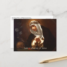 Cartão Postal Rua. Catherine de Siena (Franceschini) Horizontal