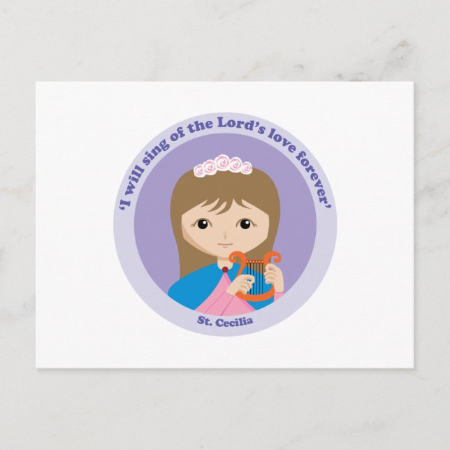 Cartão Postal Rua, Cecilia. (Frente)