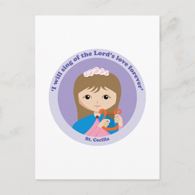 Cartão Postal Rua, Cecilia. (Frente)