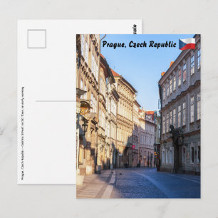 Cartão Postal Rua Celetna no Centro Histórico de Praga