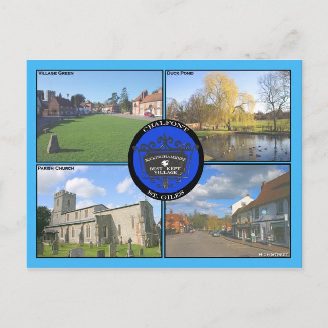 Cartão Postal Rua Chalfont. (Frente)