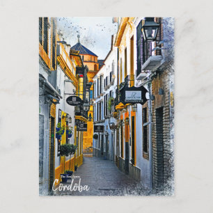 Cartão Postal Rua Cordoba - Cartão-postal de Espanha