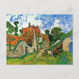 Cartão Postal Rua da Aldeia por Vincent van Gogh