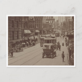 Cartão Postal Rua da árvore de pêssego