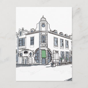 Cartão Postal rua da cidade antiga