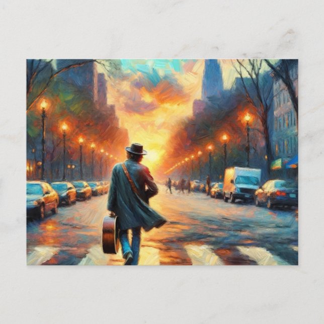 Cartão Postal Rua da Música (Frente)