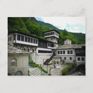 Cartão Postal Rua de mosteiros. Jovan Bigorski - Macedônia