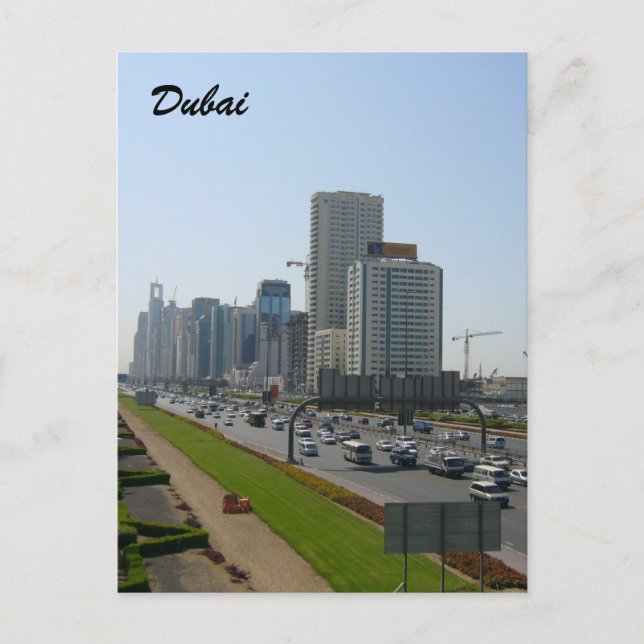 Cartão Postal rua dubai (Frente)