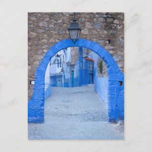 Cartão Postal Rua Estreita De Chefchaouen